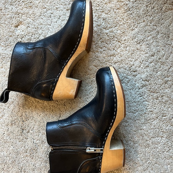 Swedish Hasbeens Zip It Emy boots size 38 - Picture 3 of 7